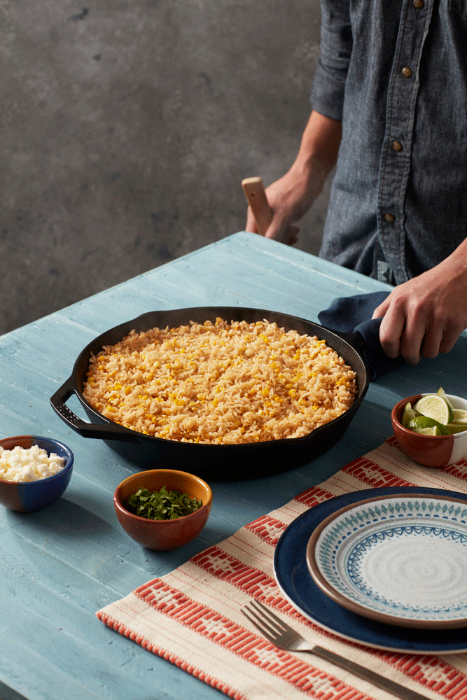 Mexican-Street-Corn-and-Rice-Skillet